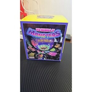 Streamline Friendly Monsters Color Changing LED Light Projector Night Light Fun